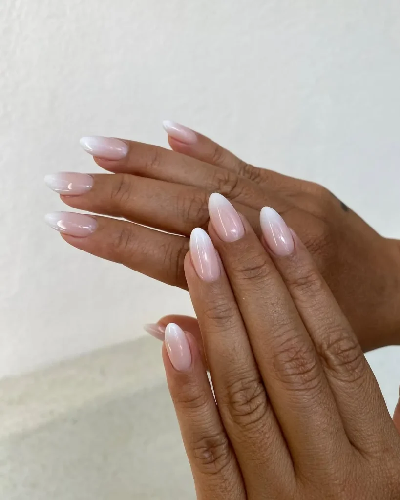 18. French Ombre Nails